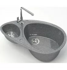 Кухонная мойка Marrbaxx Эмма Z13 темно-серый глянец Z013Q008