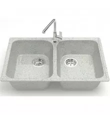 Кухонная мойка Marrbaxx Скай Z260 светло-серый глянец Z260Q010