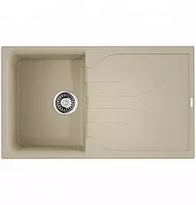 Кухонная мойка Tetogranit Omoikiri Yasugata 86-BE ваниль 4993869