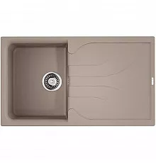 Кухонная мойка Tetogranit Omoikiri Yasugata 86-SA бежевый 4993870