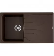 Кухонная мойка Tetogranit Omoikiri Yasugata 86-DC темный шоколад 4993872
