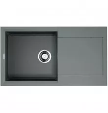 Кухонная мойка Tetogranit Omoikiri Sakaime 78-GR ленинградский серый 4993548