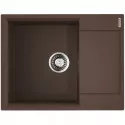 Кухонная мойка Artgranit Omoikiri Daisen 65-DC темный шоколад 4993683