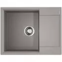 Кухонная мойка Artgranit Omoikiri Daisen 65-GR ленинградский серый 4993682