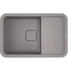 Кухонная мойка Artgranit Omoikiri Tasogare 78-GR ленинградский серый 4993748