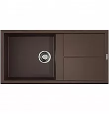 Кухонная мойка Tetogranit Omoikiri Sumi 100-DC темный шоколад 4993658