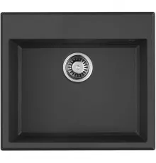 Кухонная мойка Tetogranit Omoikiri Tedori 57-BL черный 4993980