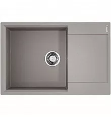 Кухонная мойка Artgranit Omoikiri Daisen 78-LB-GR ленинградский серый 4993690