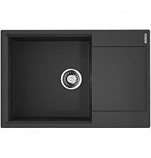 Кухонная мойка Artgranit Omoikiri Daisen 78-LB-BL черный 4993692
