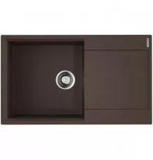 Кухонная мойка Artgranit Omoikiri Daisen 86-DC темный шоколад 4993699