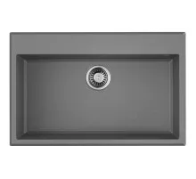 Кухонная мойка Tetogranit Omoikiri Tedori 79-GR ленинградский серый 4993571