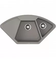 Кухонная мойка Artgranit Omoikiri Yonaka 98-C-GR ленинградский серый 4993714