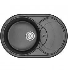 Кухонная мойка Granula черный 7801bl