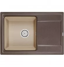 Кухонная мойка Granula эспрессо/песок 7401essa