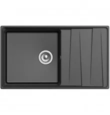 Кухонная мойка GranFest черный Level GF-LV-860L