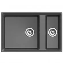Кухонная мойка GranFest графит Level GF-LV-760K