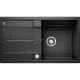 Приобрести Кухонная мойка Blanco Metra 5S черный 525918 в магазине сантехники Santeh-Crystal.ru