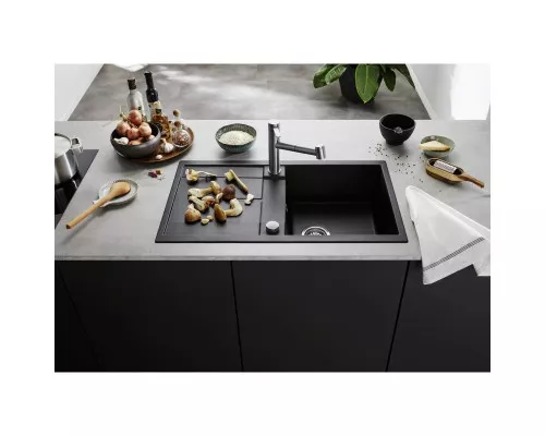 Приобрести Кухонная мойка Blanco Metra 5S Темная скала 518871 в магазине сантехники Santeh-Crystal.ru