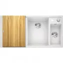 Кухонная мойка Blanco Axia III 6S InFino белый 523466