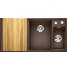 Кухонная мойка Blanco Axia III 6S InFino кофе 523471