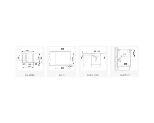 Купить Кухонная мойка Blanco Metra 6 Алюметаллик 516156 в магазине сантехники Santeh-Crystal.ru