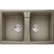 Заказать Кухонная мойка Blanco Lexa 8 InFino серый беж 524967 в магазине сантехники Santeh-Crystal.ru