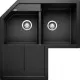 Заказать Кухонная мойка Blanco Metra 9E черный 525938 в магазине сантехники Santeh-Crystal.ru