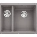 Кухонная мойка Blanco Subline 340/160-U InFino алюметаллик 523560 Кухонная мойка Blanco Subline 340/160-U InFino алюметаллик 523560