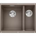 Кухонная мойка Blanco Subline 340/160-U InFino серый беж 523556 Кухонная мойка Blanco Subline 340/160-U InFino серый беж 523556