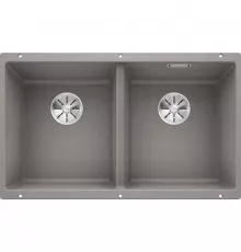Кухонная мойка Blanco Subline 350/350-U InFino алюметаллик 523576