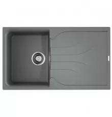 Кухонная мойка Tetogranit Omoikiri Yasugata 86-GR ленинградский серый 4993546