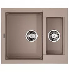 Кухонная мойка Tetogranit Omoikiri Sakaime 60-2-SA бежевый 4993910