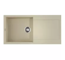 Кухонная мойка Tetogranit Omoikiri Sakaime 100-BE ваниль 4993885