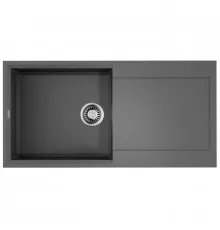 Кухонная мойка Tetogranit Omoikiri Sakaime 100-GR ленинградский серый 4993561