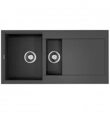 Кухонная мойка Tetogranit Omoikiri Sakaime 100-2-PL платина 4993899