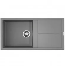 Кухонная мойка Tetogranit Omoikiri Sumi 100-GR ленинградский серый 4993565