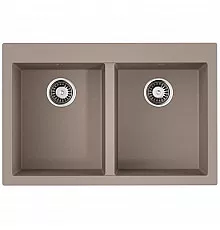 Кухонная мойка Tetogranit Omoikiri Bosen 80-2-CH шампань 4993841