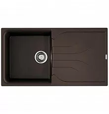 Кухонная мойка Tetogranit Omoikiri Yasugata 100-DC темный шоколад 4993848