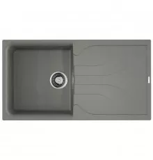Кухонная мойка Tetogranit Omoikiri Yasugata 100-GR ленинградский серый 4993568
