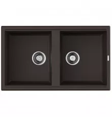 Кухонная мойка Tetogranit Omoikiri Tedori 86-2-DC темный шоколад 4993928