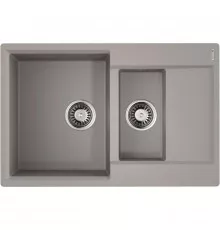 Кухонная мойка Tetogranit Omoikiri Daisen 78-2T-GR ленинградский серый 4993585