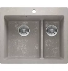 Кухонная мойка Blanco Pleon 6 Split InFino бетон 525308