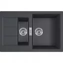 Кухонная мойка Tectonite Franke Sirius S2D 651-78 оникс 143.0628.381 Кухонная мойка Tectonite Franke Sirius S2D 651-78 оникс 143.0628.381