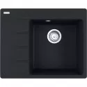 Кухонная мойка Fragranit Franke Centro CNG 611/211-62 TL черный матовый 114.0639.705 Кухонная мойка Fragranit Franke Centro CNG 611/211-62 TL черный матовый 114.0639.705