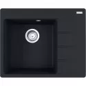 Кухонная мойка Fragranit Franke Centro CNG 611/211-62 TL черный матовый 114.0639.712 Кухонная мойка Fragranit Franke Centro CNG 611/211-62 TL черный матовый 114.0639.712