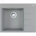 Кухонная мойка Fragranit Franke Centro CNG 611/211-62 TL серый камень 114.0639.716 Кухонная мойка Fragranit Franke Centro CNG 611/211-62 TL серый камень 114.0639.716