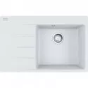 Кухонная мойка Fragranit Franke Centro CNG 611/211-78 TL белый 114.0639.718 Кухонная мойка Fragranit Franke Centro CNG 611/211-78 TL белый 114.0639.718