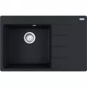 Кухонная мойка Fragranit Franke Centro CNG 611/211-78 TL черный матовый 114.0639.726 Кухонная мойка Fragranit Franke Centro CNG 611/211-78 TL черный матовый 114.0639.726