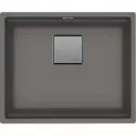 Кухонная мойка Fragranit Franke Kubus KNG 110-52 серый камень 125.0512.507 Кухонная мойка Fragranit Franke Kubus KNG 110-52 серый камень 125.0512.507