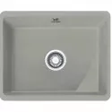 Кухонная мойка Franke Kubus KBK 110-50 жемчужно-серый 126.0380.349 Кухонная мойка Franke Kubus KBK 110-50 жемчужно-серый 126.0380.349